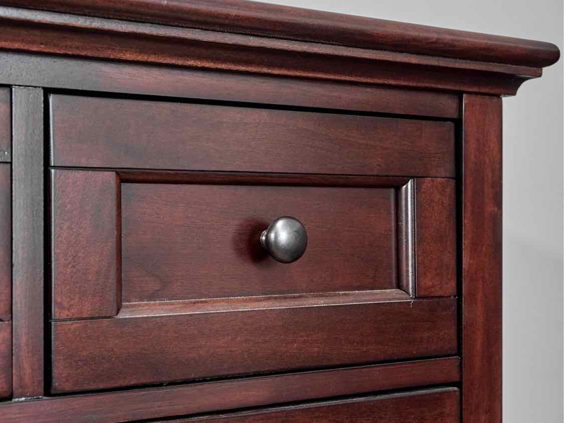 Espresso 10 Drawer Dresser & Mirror