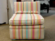 Pottery Barn Teen Striped Slipper Chair