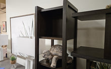 Deep Espresso Etagere w/ Top Cubby