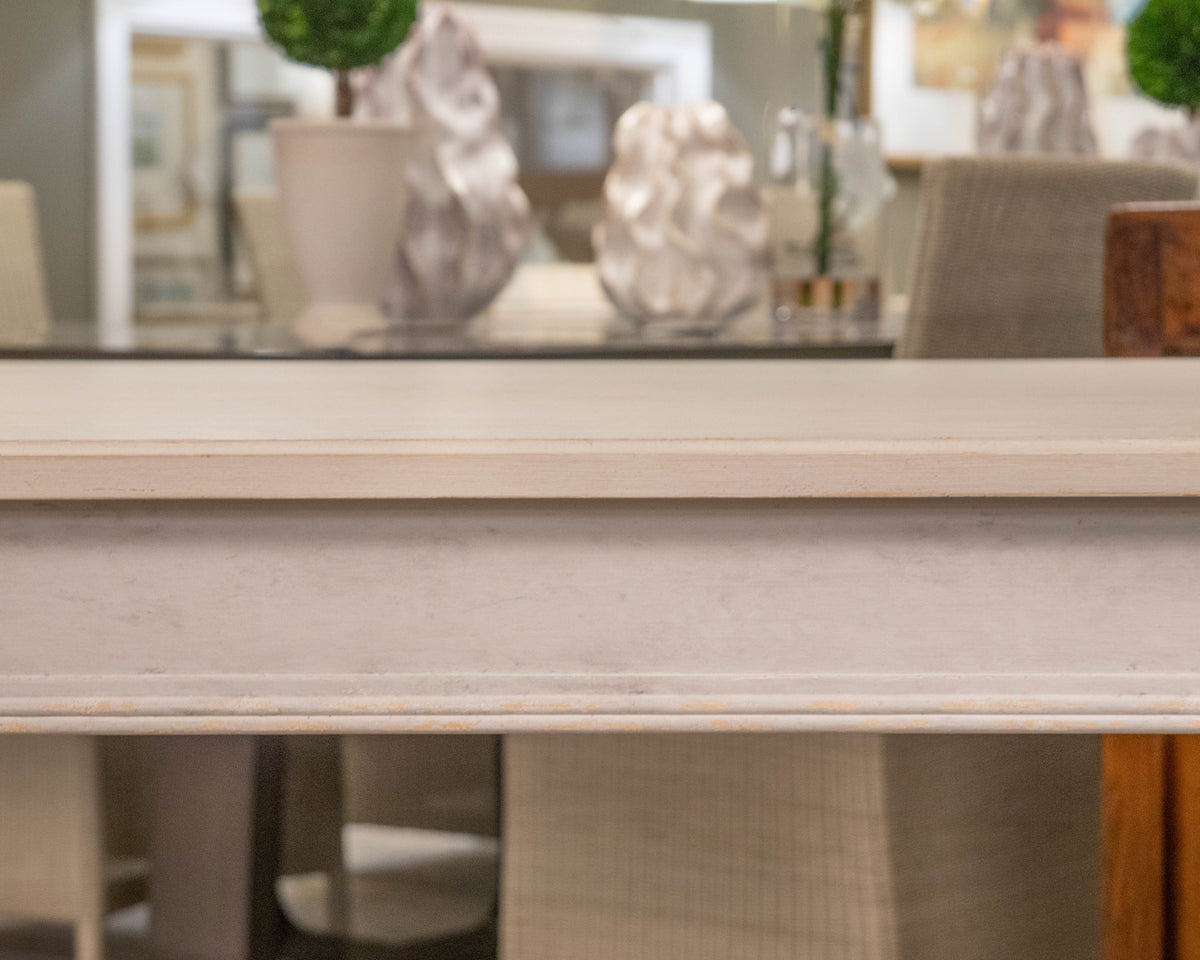 Eloquence Saskia Swedish Dining Table in 'Gustavian Grey"