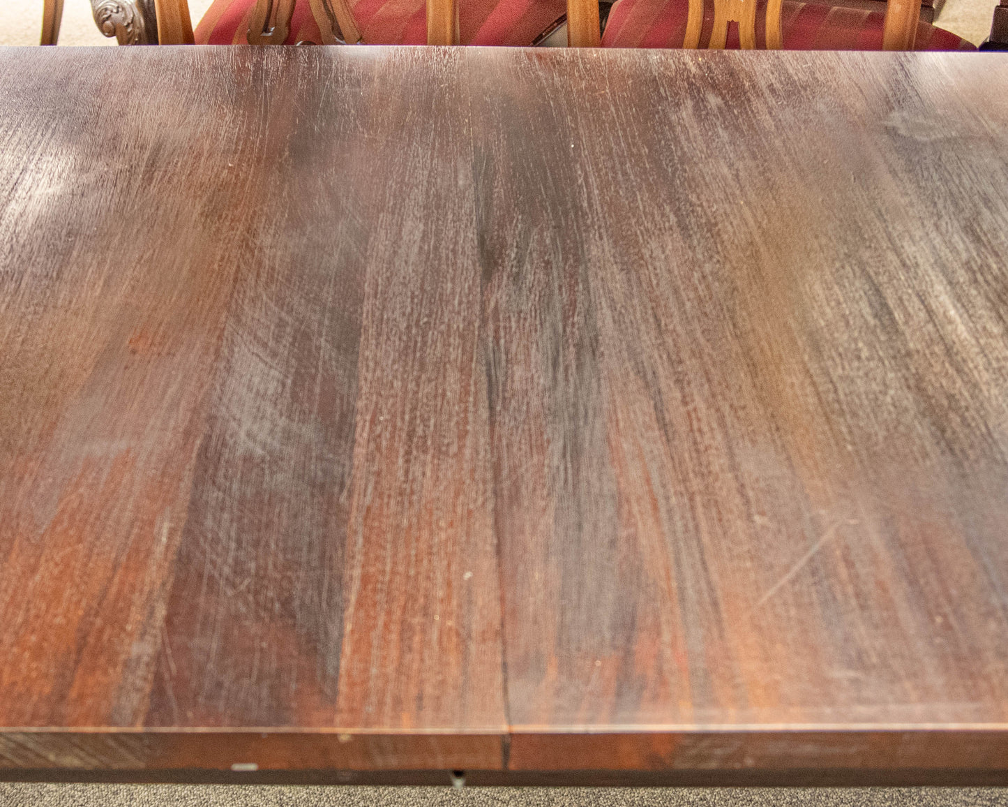 Crate & Barrel Fremont Dining Table with Leaf