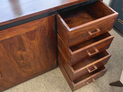 Mohr & McPherson Two Tone Elm Wood Sideboard