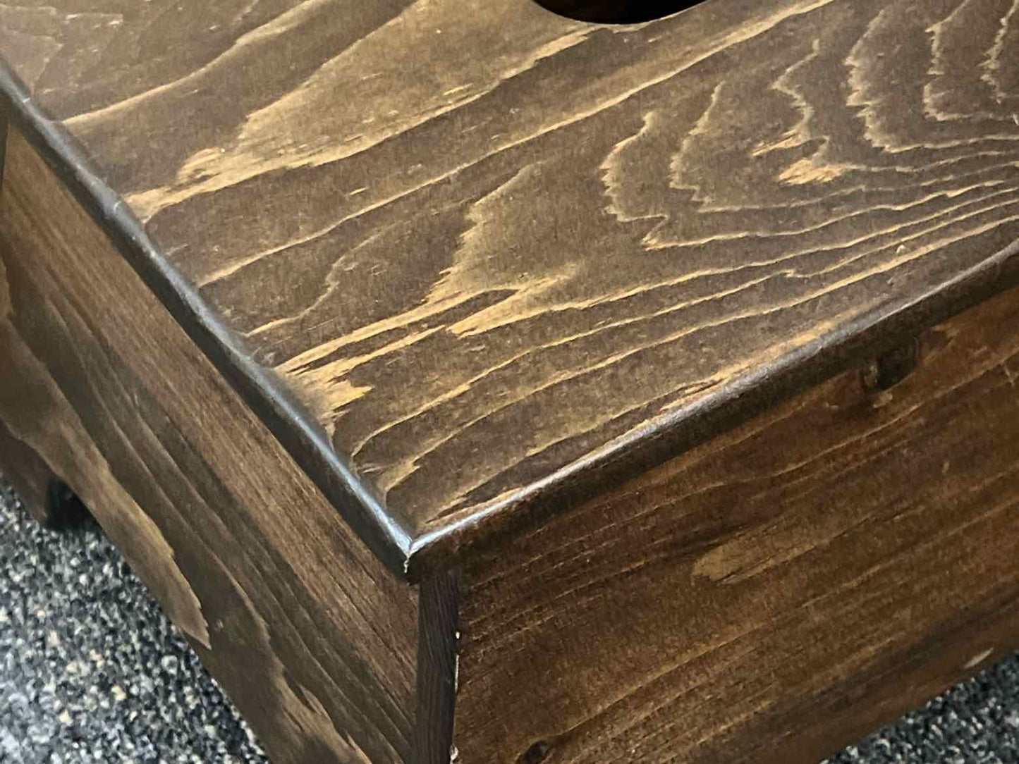 Small Wooden Footstool