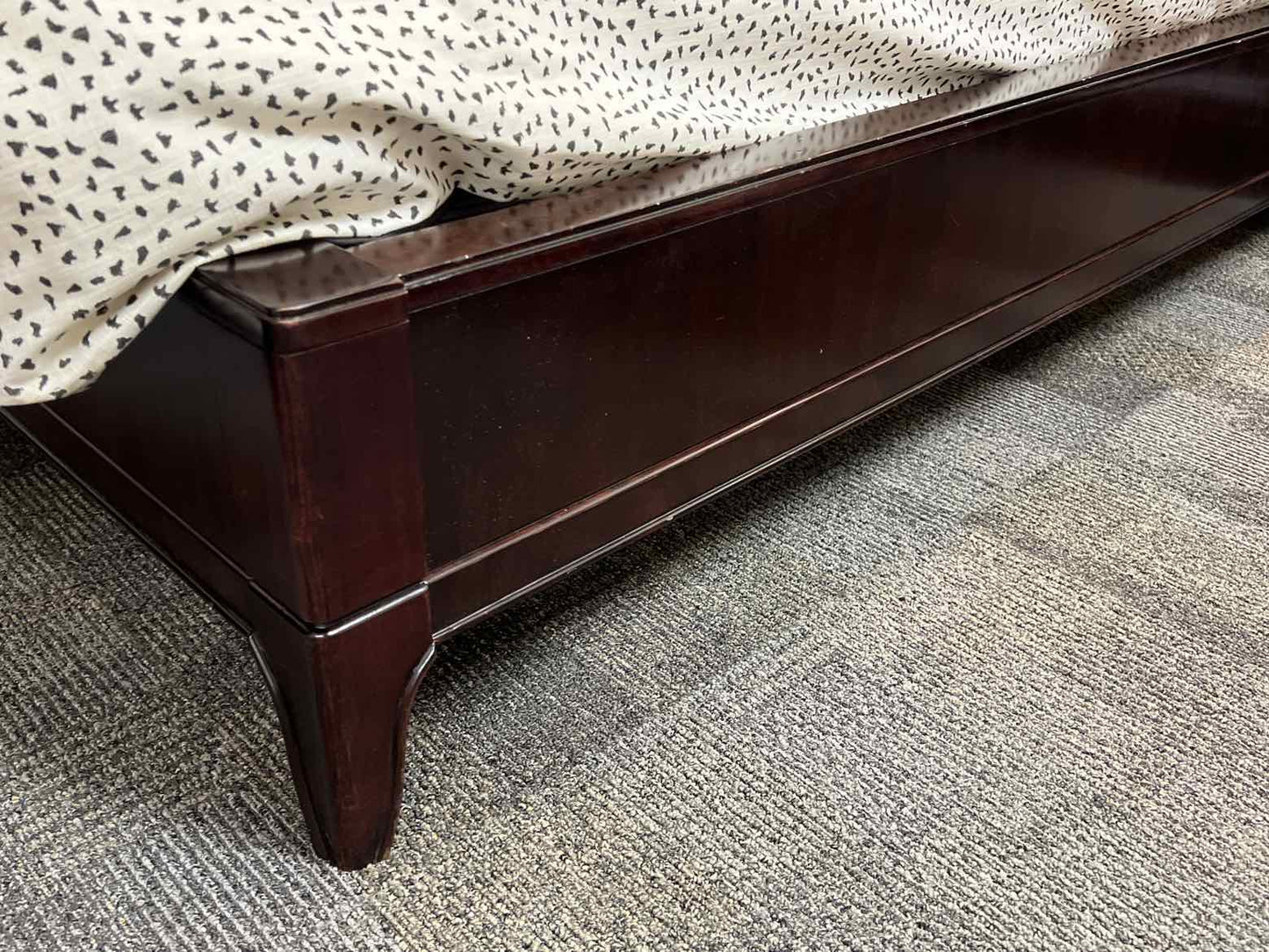 Ethan Allen Espresso King Bed