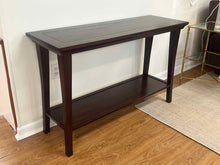 Pottery Barn Espresso Console