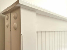 Pair of White Beadbaord Maine Woods Twin Beds