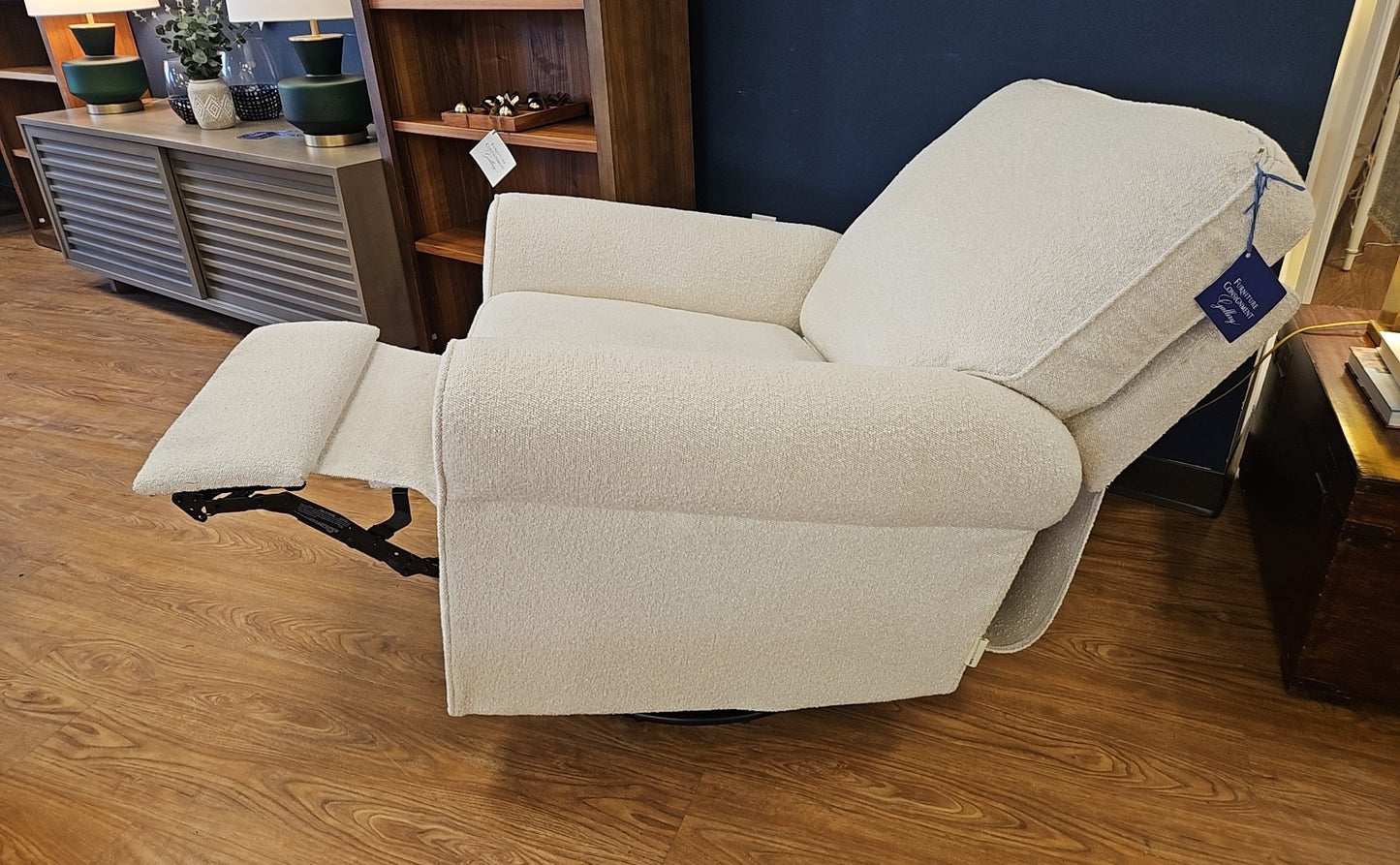 Pottery Barn Kids Boucle Swivel Chair
