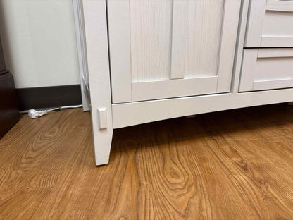 White Farmhouse Style Sideboard