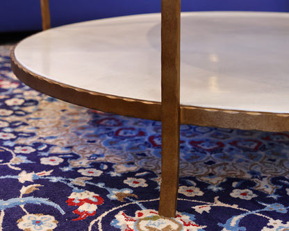 Serena & Lily St. Germain Stone Coffee Table