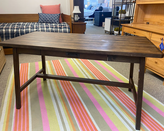 Pottery Barn Mateo Rustic Desk with Drawer in "Salvaged Natural"