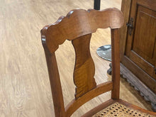 Antique Tiiger Maple Dining Chair
