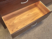 Ethan Allen Double Dresser in Espresso Finish Oak