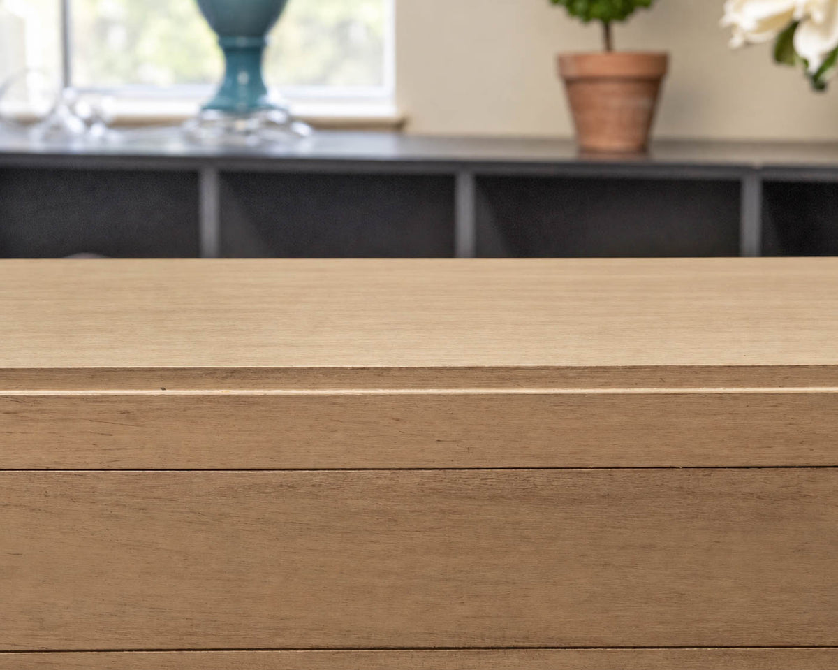 Hickory Chair Gray Wash Bedside Chest