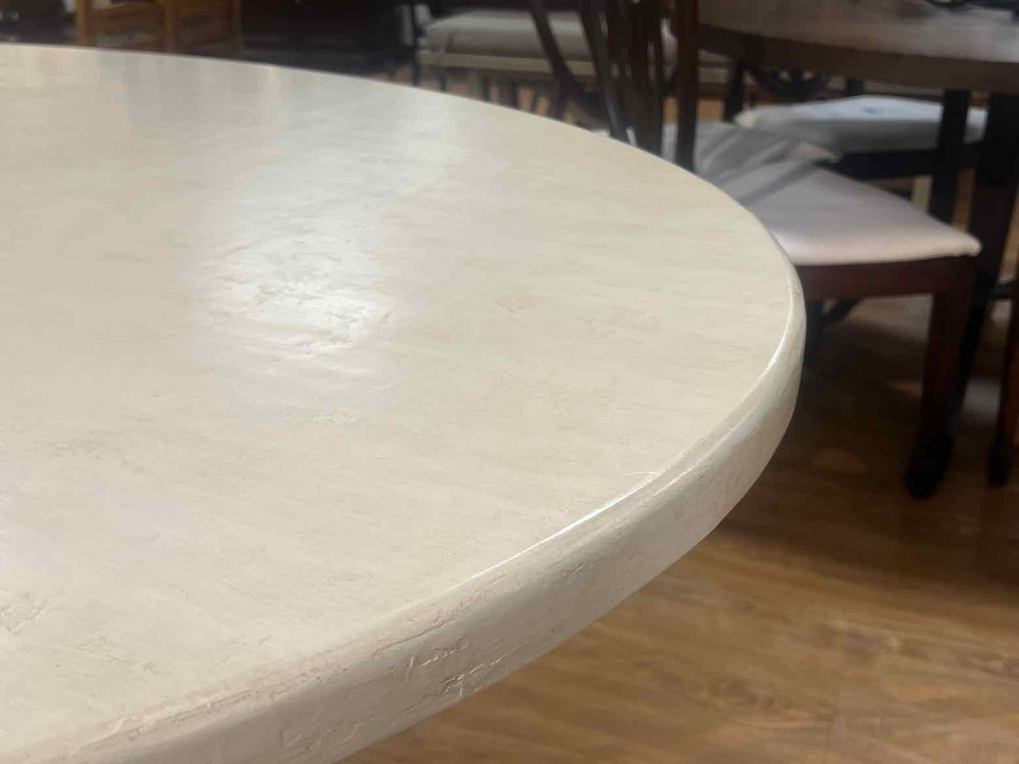 Tritter Feefer 'Rita' Oval Dining Table in Cream