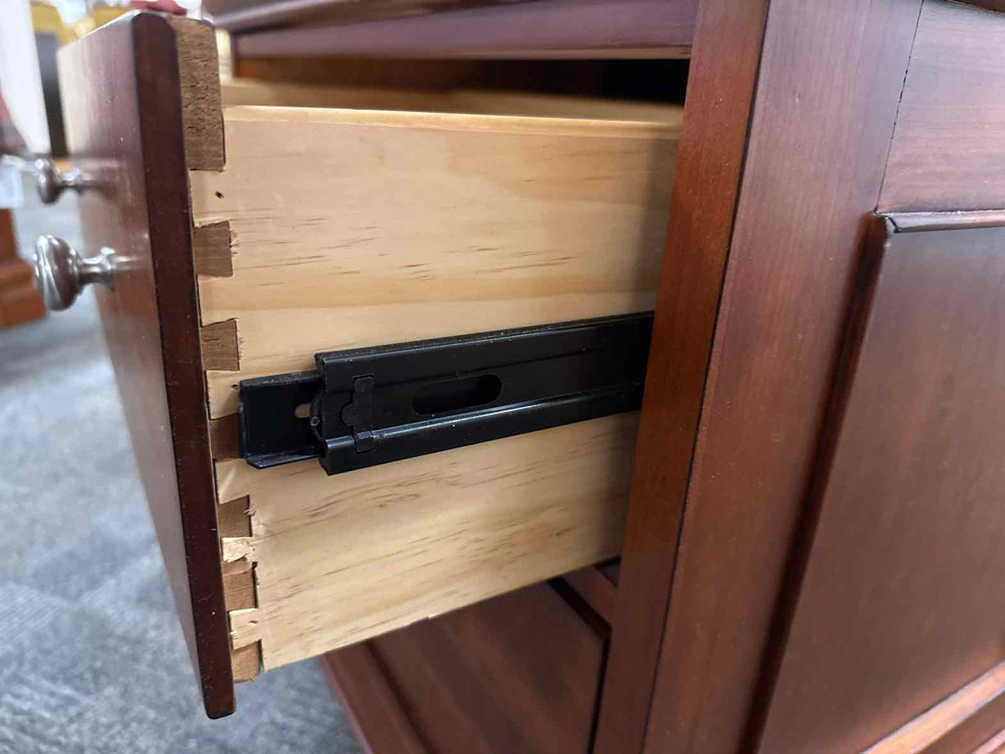 Mastercraft Cherry 3-Drawer Nightstand