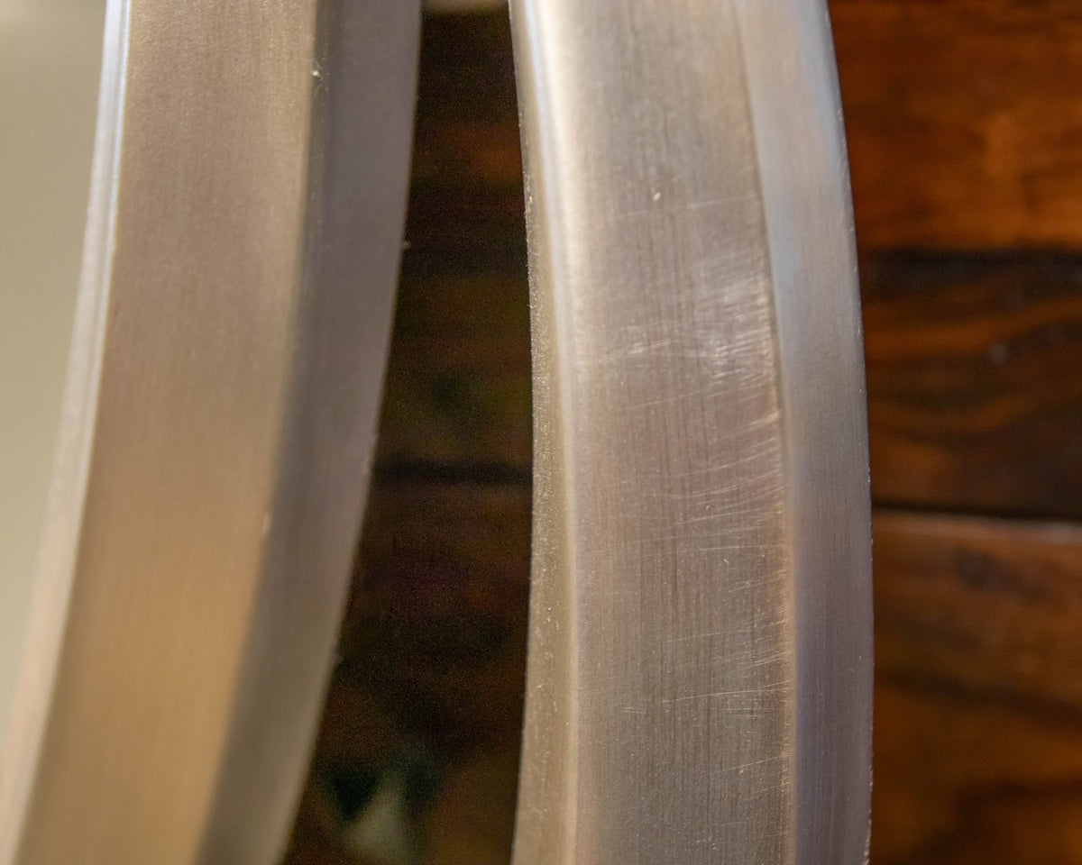 Renwil Asymmetric Mirror in Champagne Finish