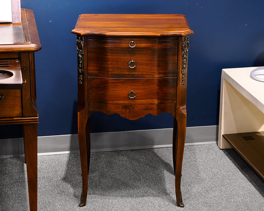 Mahogany Traditional Accent Side Table