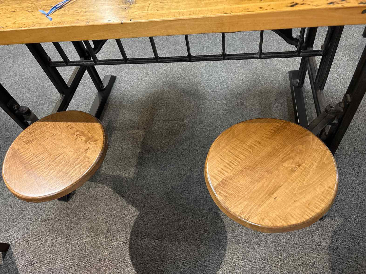 Olde Good Things Industrial 4-Seat Swing Table