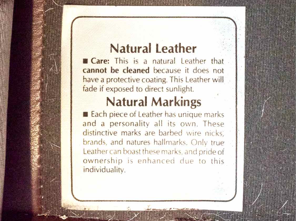 Hancock and Moore  'Burnt Sienna' Leather  3 Cushion  Nailhead Trim  Sofa