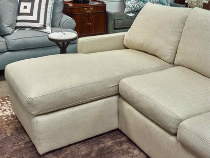 Sherrill Furniture 43 Series 2-Piece Sectional with LAF Chaise in Oatmeal