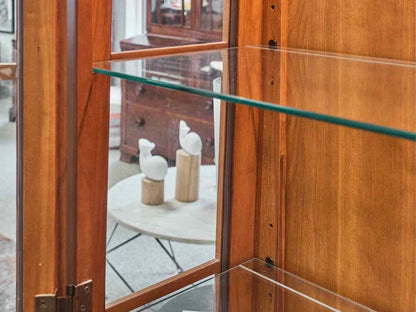 Ethan Allen 'American Inpressions' Mission Style Cherry Display Cabinet