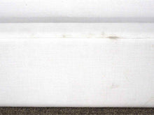 Restoration Hardware 'Modena' King Platform Bed in White Upholstery