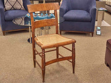 Pair of Caned Seat Side Chairs