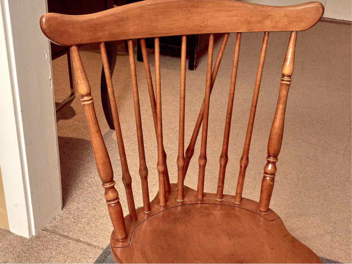 Sprague & Carleton Colonial Rock Maple Table & 6 Chair Set