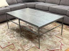 Faux Concrete Cocktail Table