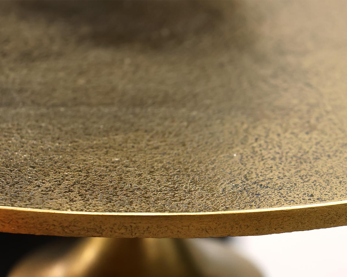 Flight Accent Table in Brass