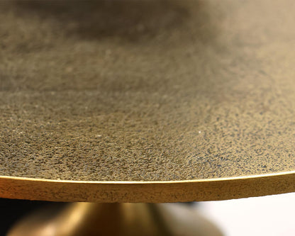 Flight Accent Table in Brass