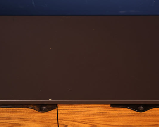 Palo Samko Rosewood Credenza in Rosewood with Brown Lacquer Frame