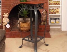West Barnstable Maple Top Plant Stand  Accent Table