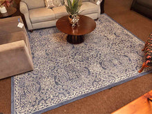 Ralph Lauren Etienne 'Navy Ivory' 100% Wool  Area Rugs