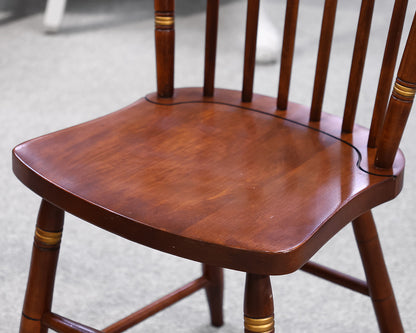 Set of 4 Hitchcock Stenciled Dining Chairs