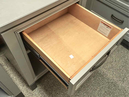 Pair of Aspen Home Gray Nightstands