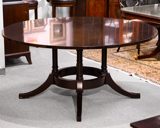 Ethan Allen 63" Round Dining Table