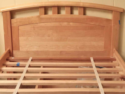 Maple Twin Bed with 2Storage Bin Drawers