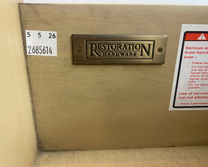 Restoration Hardware 'Maison' Four Drawer Dresser