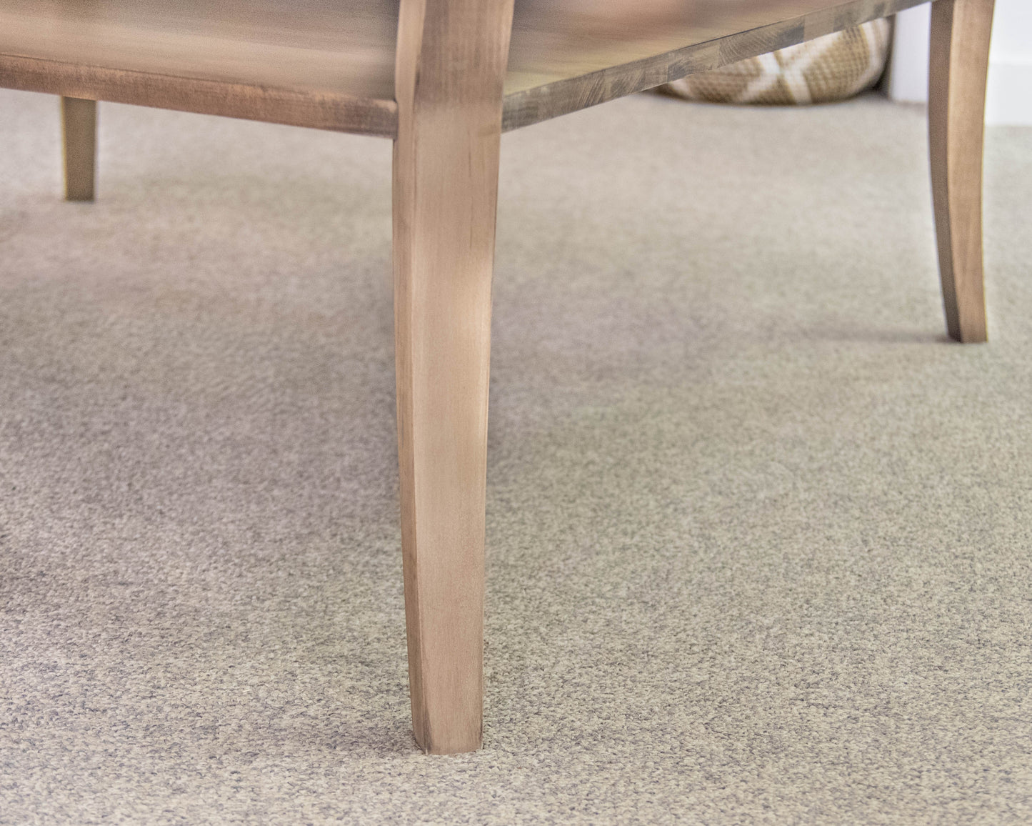 Gat Creek Elana Square Cocktail Table in Maple Barley Finish