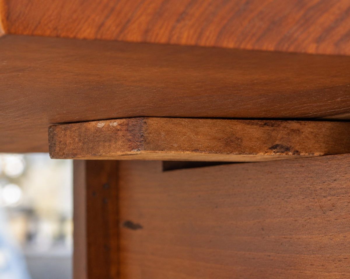 Benchmade Fir Empire Style Drop Leaf Side Table