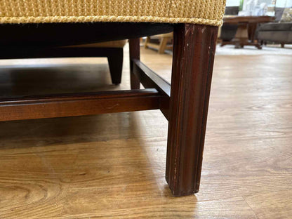 Bench Seat Chippendale Camelback Sofa