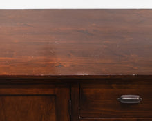 Large Mahogany Farmhouse Sideboard