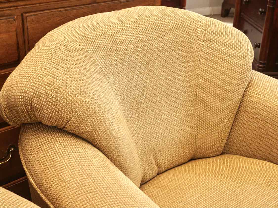 Pair of Klausner Swivel Club Chairs