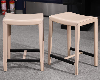 Pair of Crate & Barrel Counter Stools