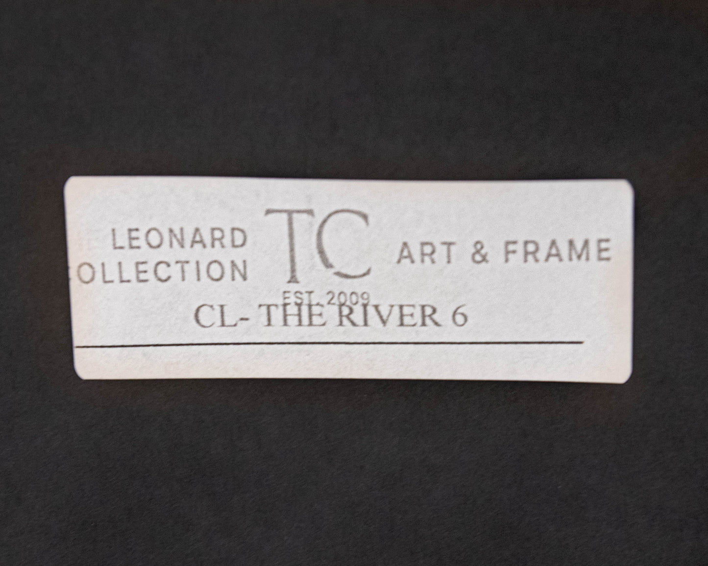 'The River 6' Framed Print