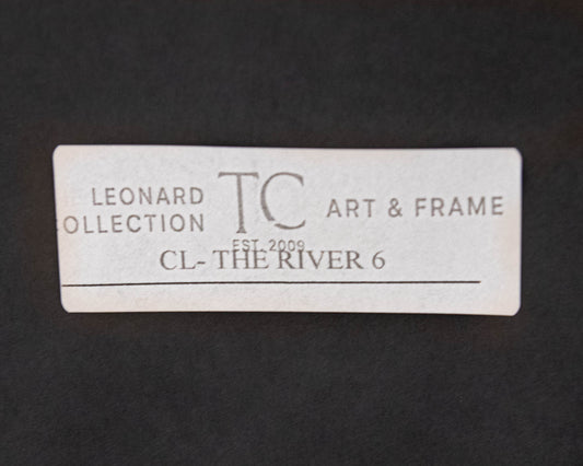'The River 6' Framed Print