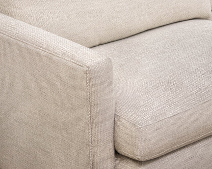 Crate & Barrel Lounge Sofa in "Cement"