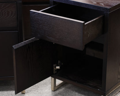 Pair of Deep Espresso Nightstands