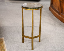 Eternity Accent Table - Brass